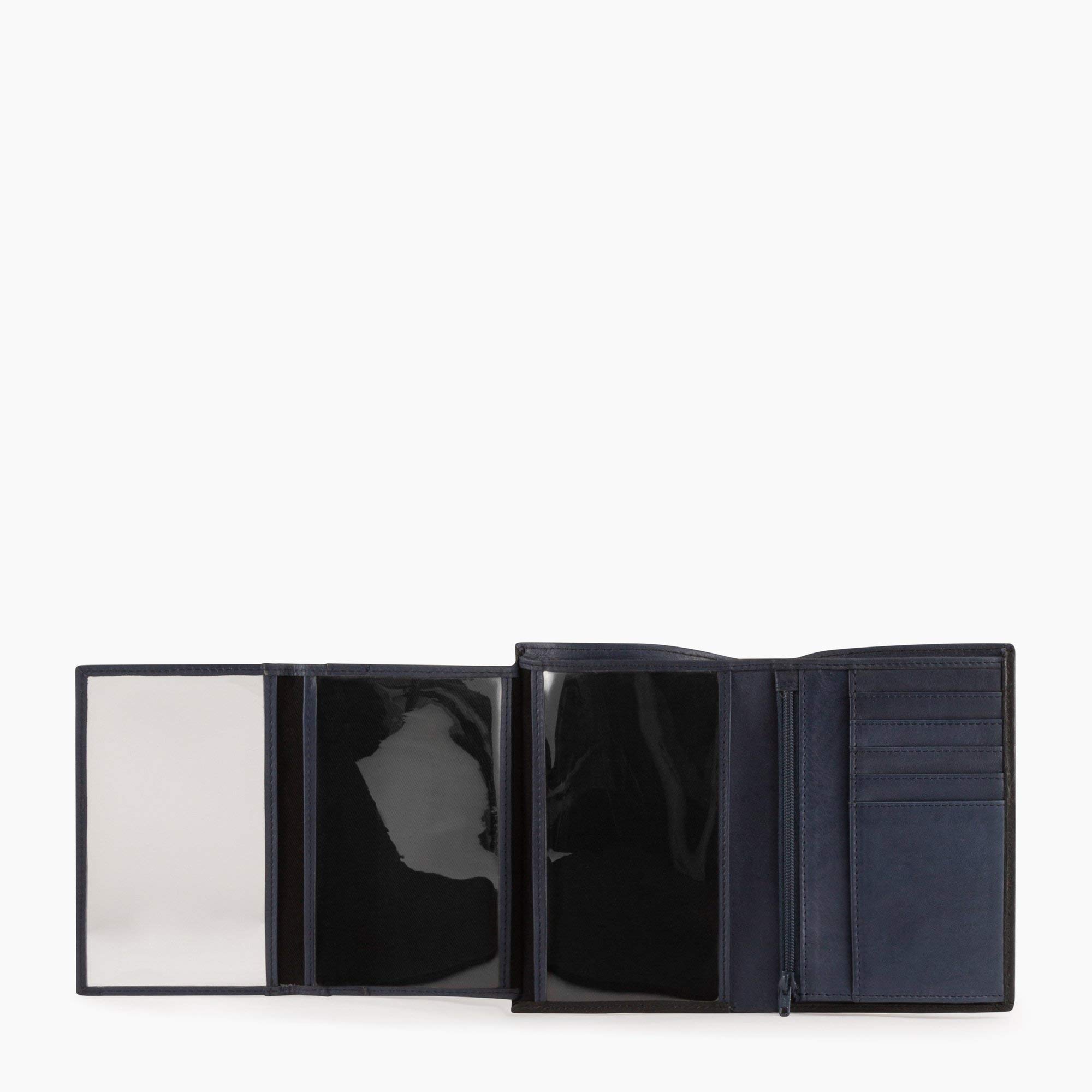 Le Tanneur Gary Grand portefeuille cuir huilé 15 cm