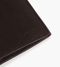 Le Tanneur Gary portefeuille cuir huilé vertical zip