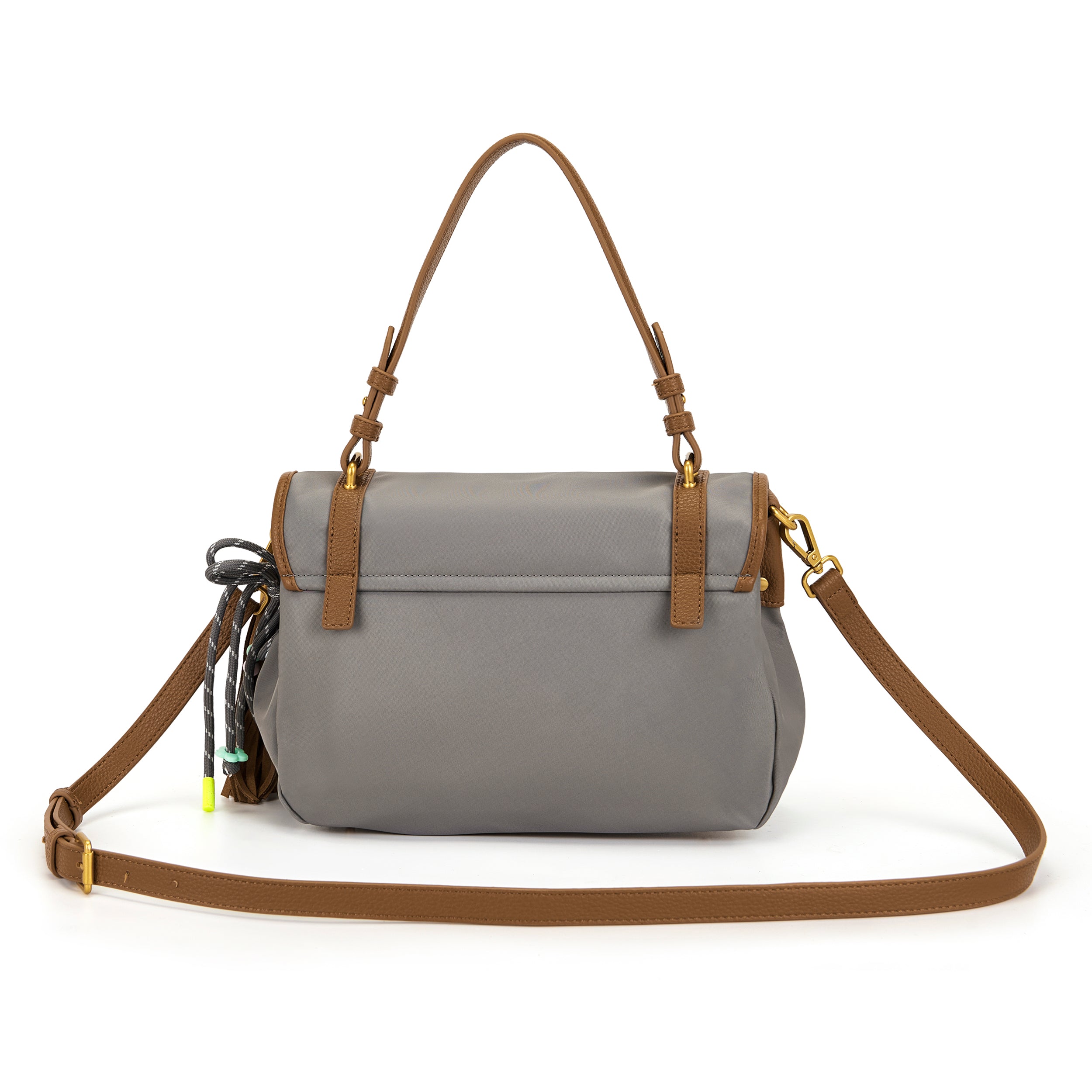 La Carrie Atena Dark Wave sac shopping gris nylon