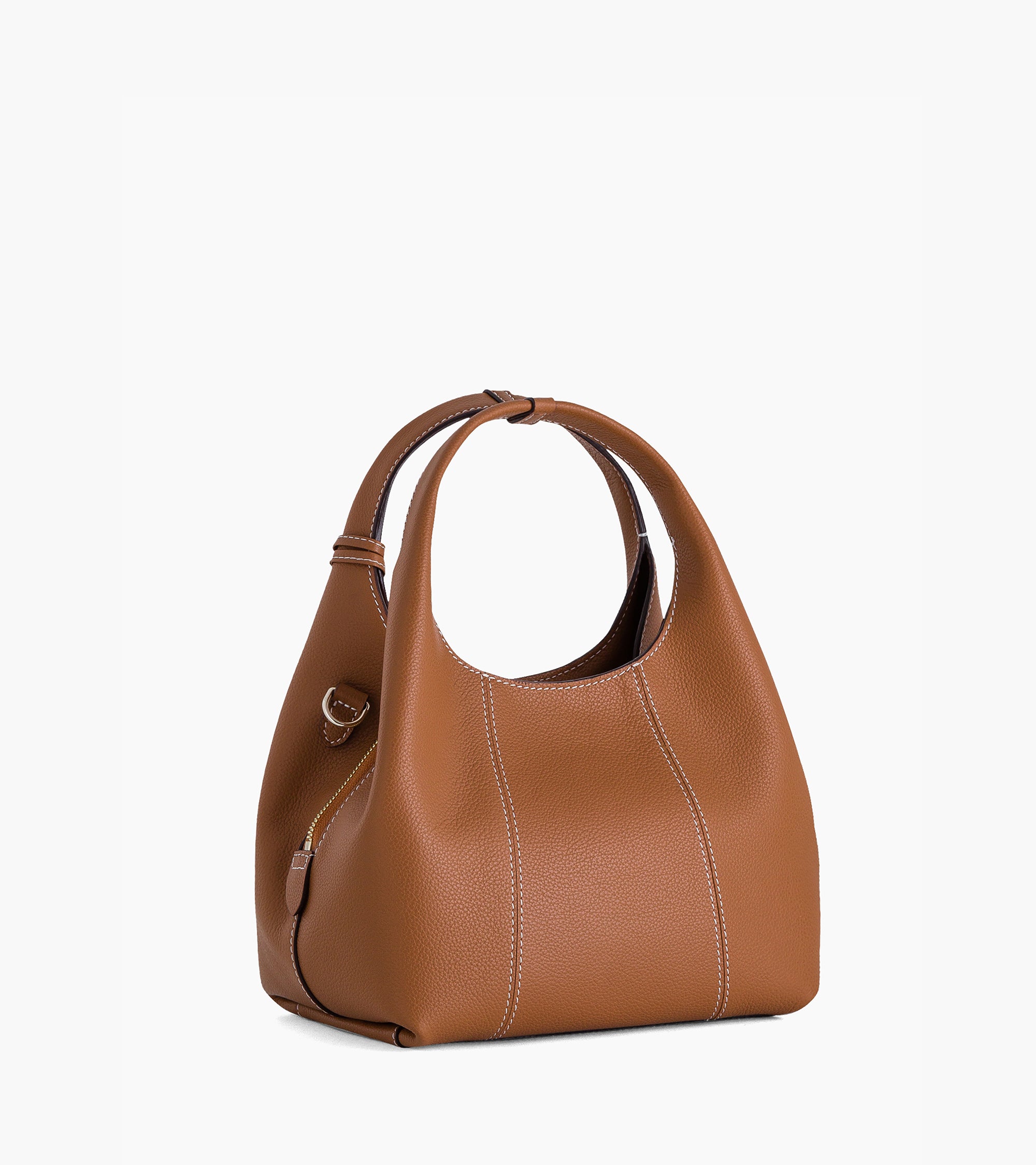 Le Tanneur Juliette petit sac à main cuir marron