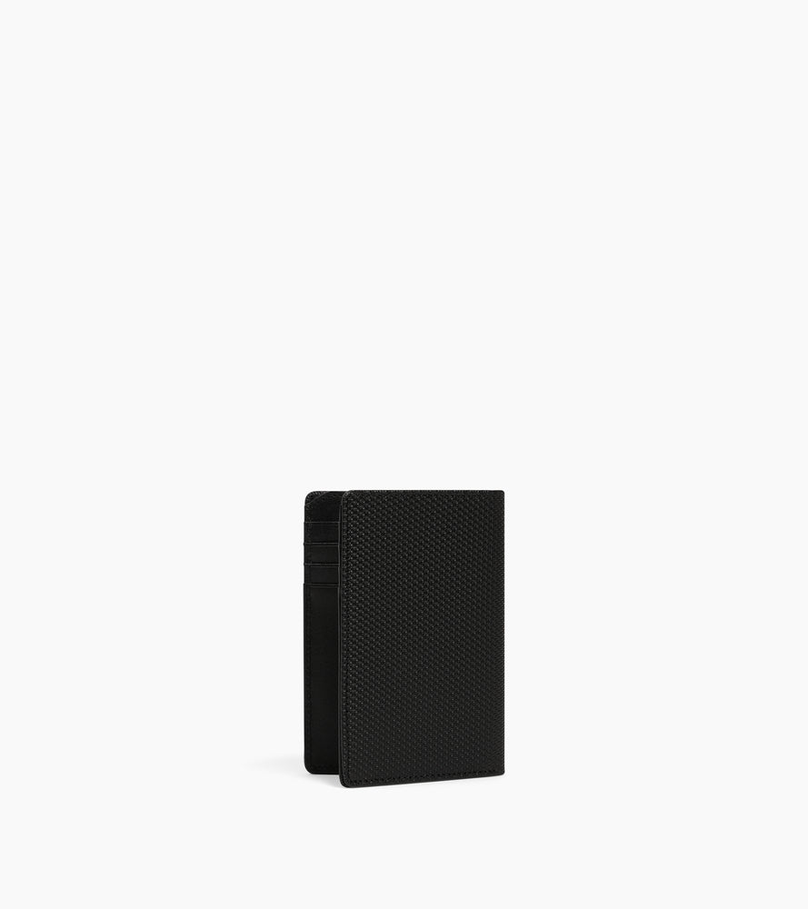 Le Tanneur Emile Porte-cartes cuir vertical noir anti-RFID