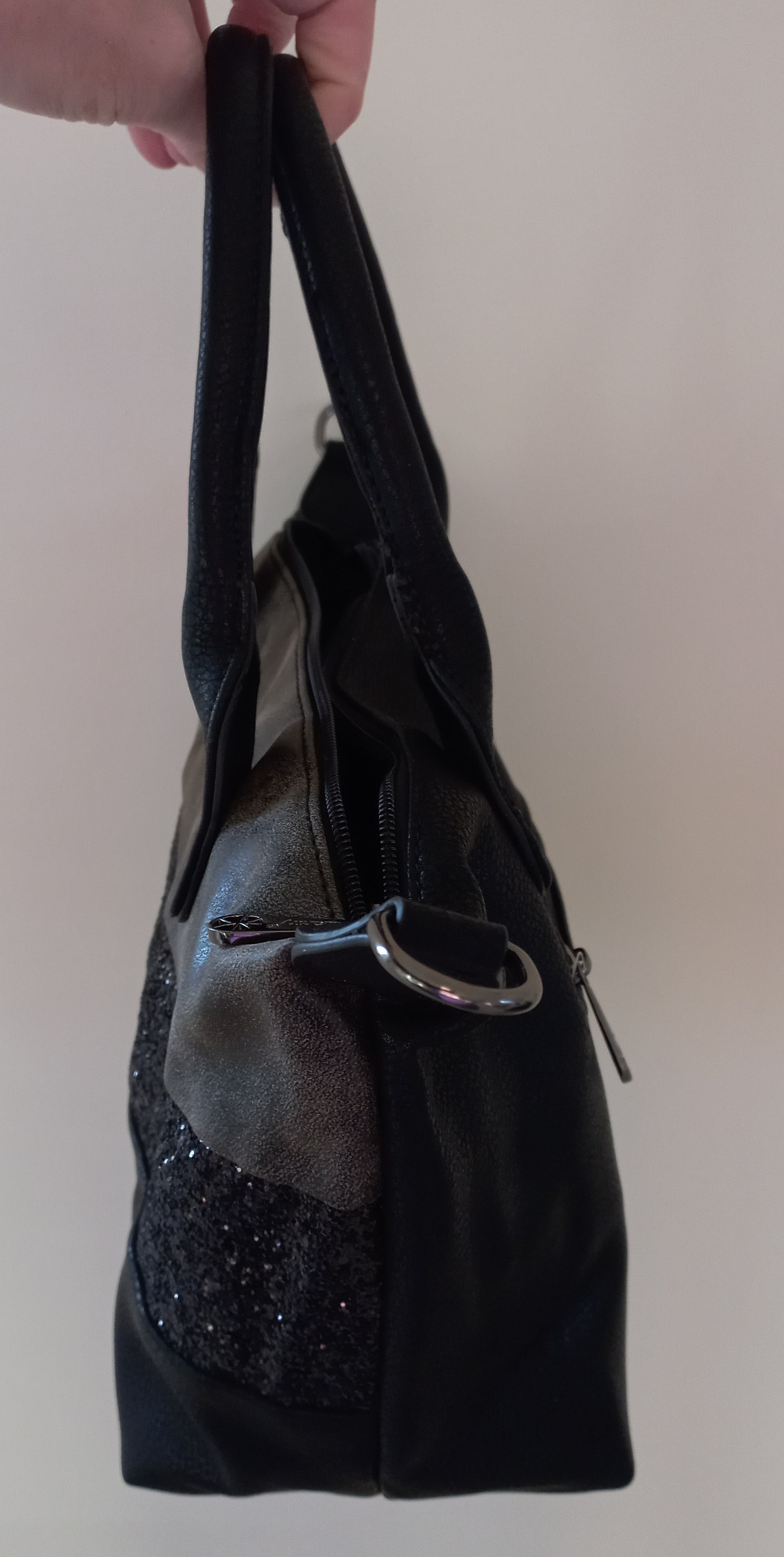 Gallantry Sacs Bandoulière Sac Paillettes Beige Noir Doré