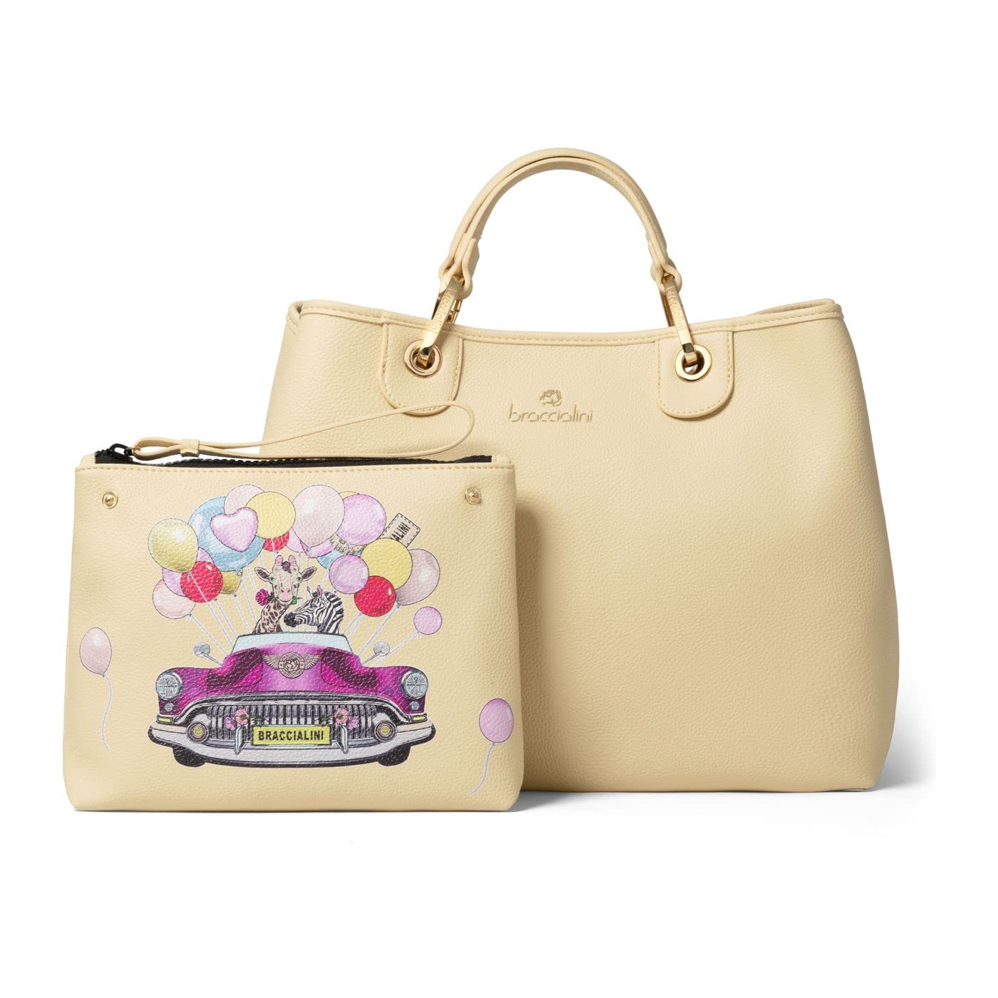 Braccialini Basic B16690 sac à main jaune