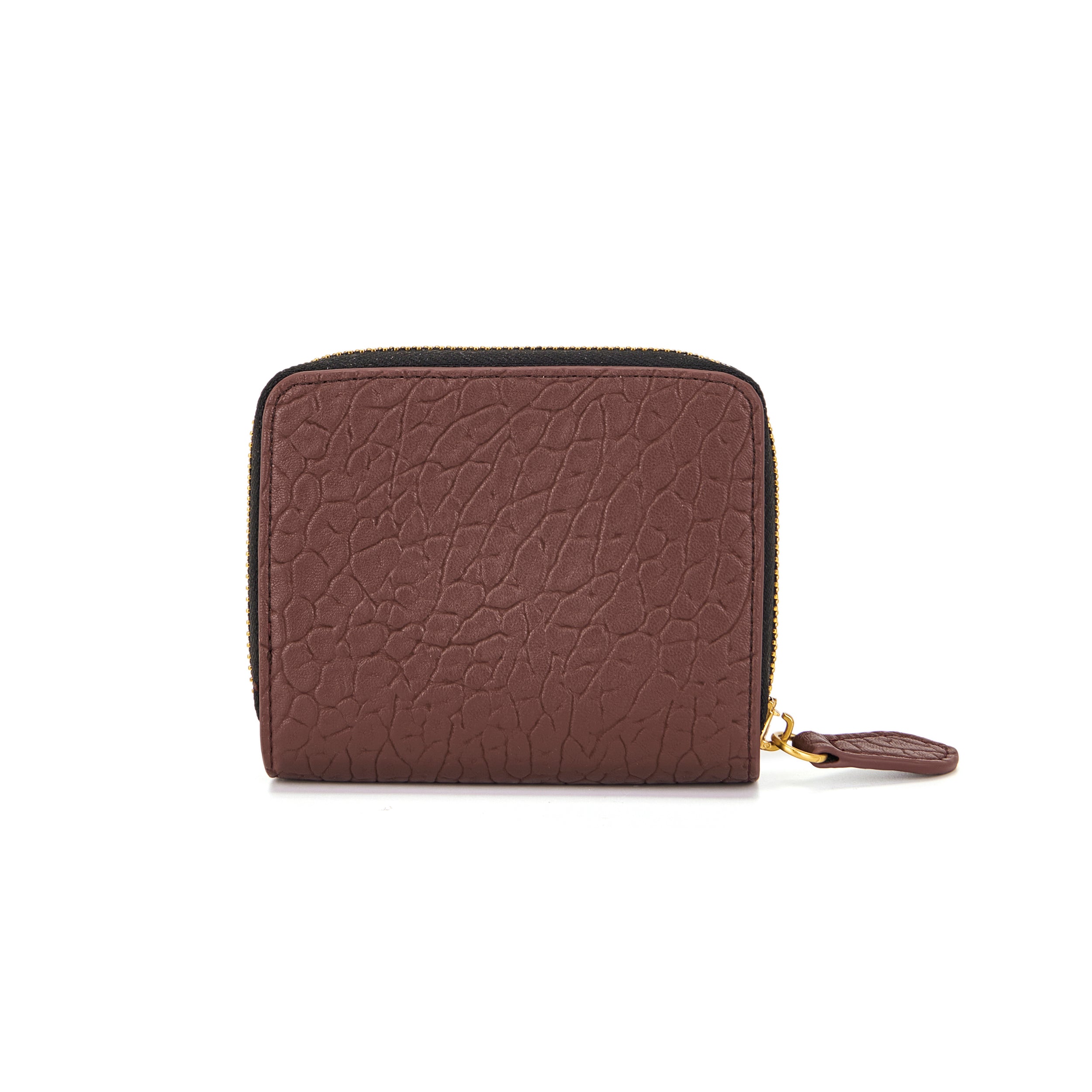 La Carrie Wallet portefeuille PU bordeaux 12x04x09 zip