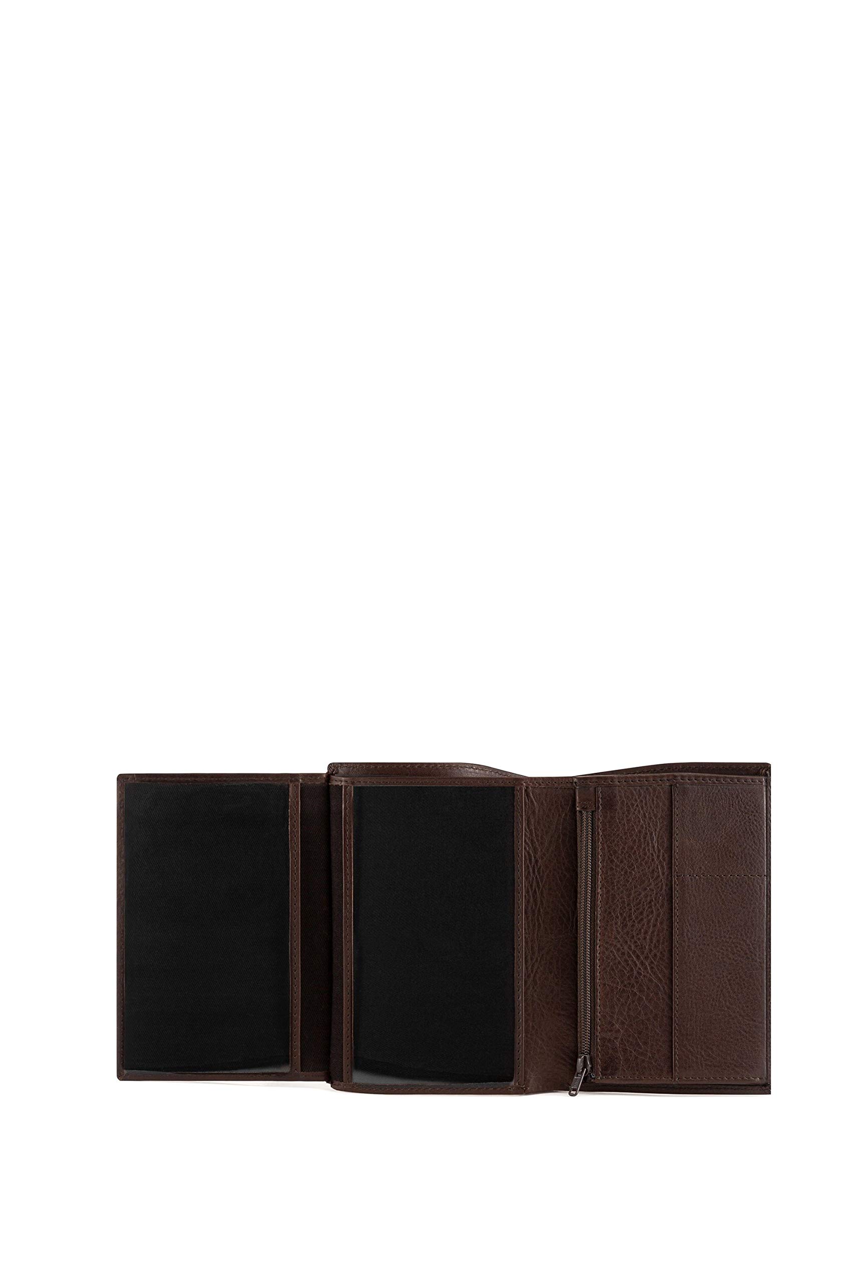 Le Tanneur Gary Tra3318 portefeuille cuir Marron 15 cm