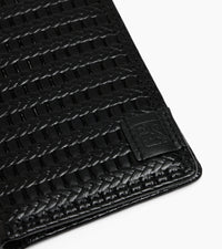 Le Tanneur Martin porte-cartes vertical cuir embossé anti-RFID