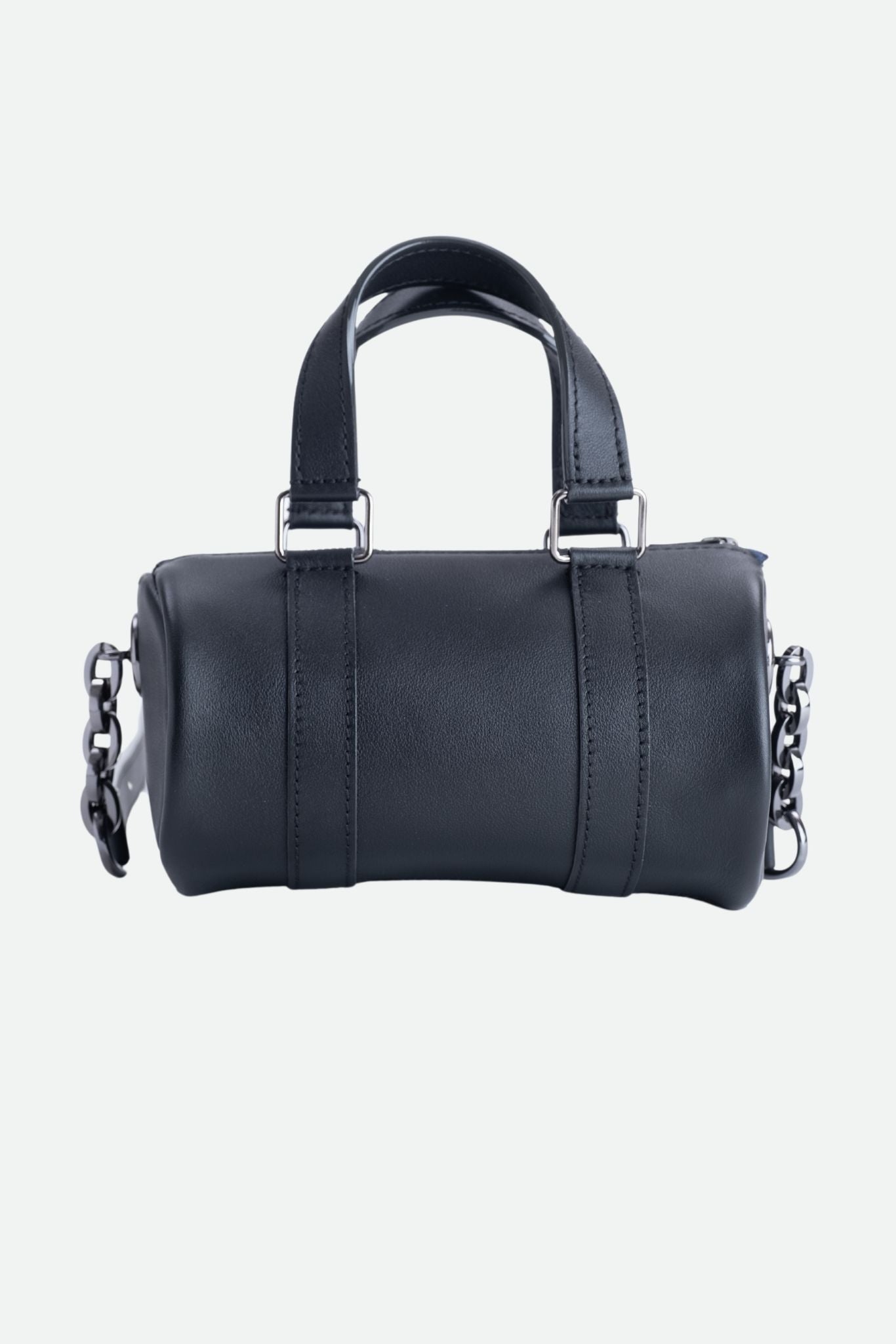 Nodie's Jim Nano noir lisse sac bowling cuir