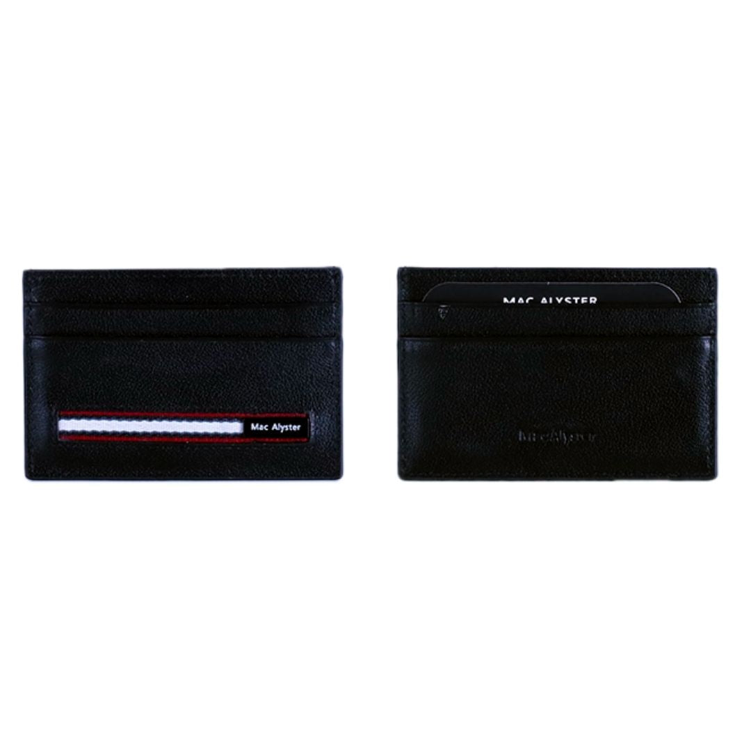 Mac Alyster Prelude 15 petit porte-cartes noir plat