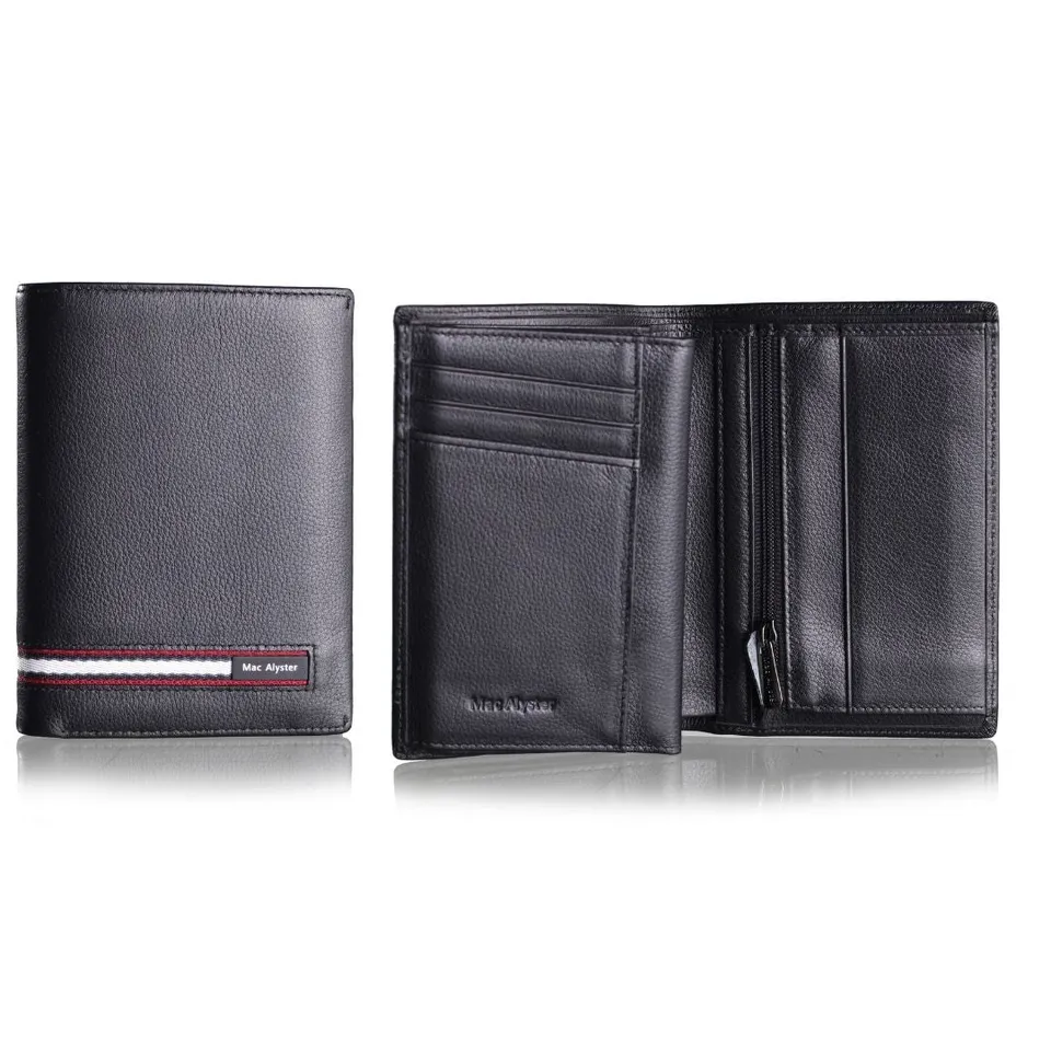 MAC ALYSTER PRELUDE portefeuille 3 volets Noir