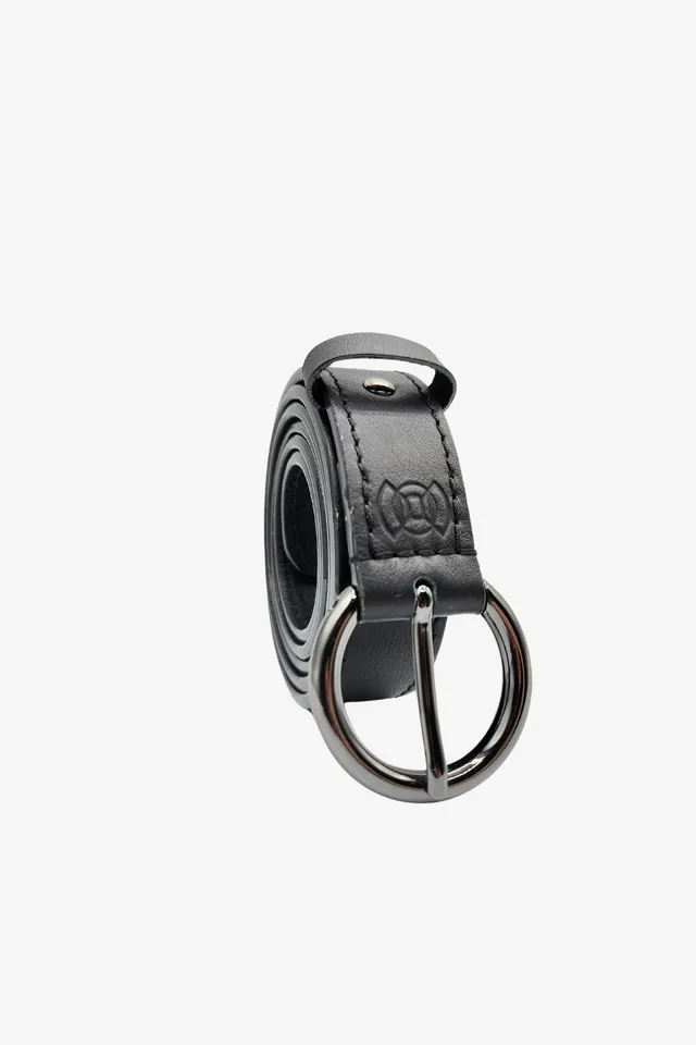 Nodie's Esmée ceinture cuir noir lisse taille 2