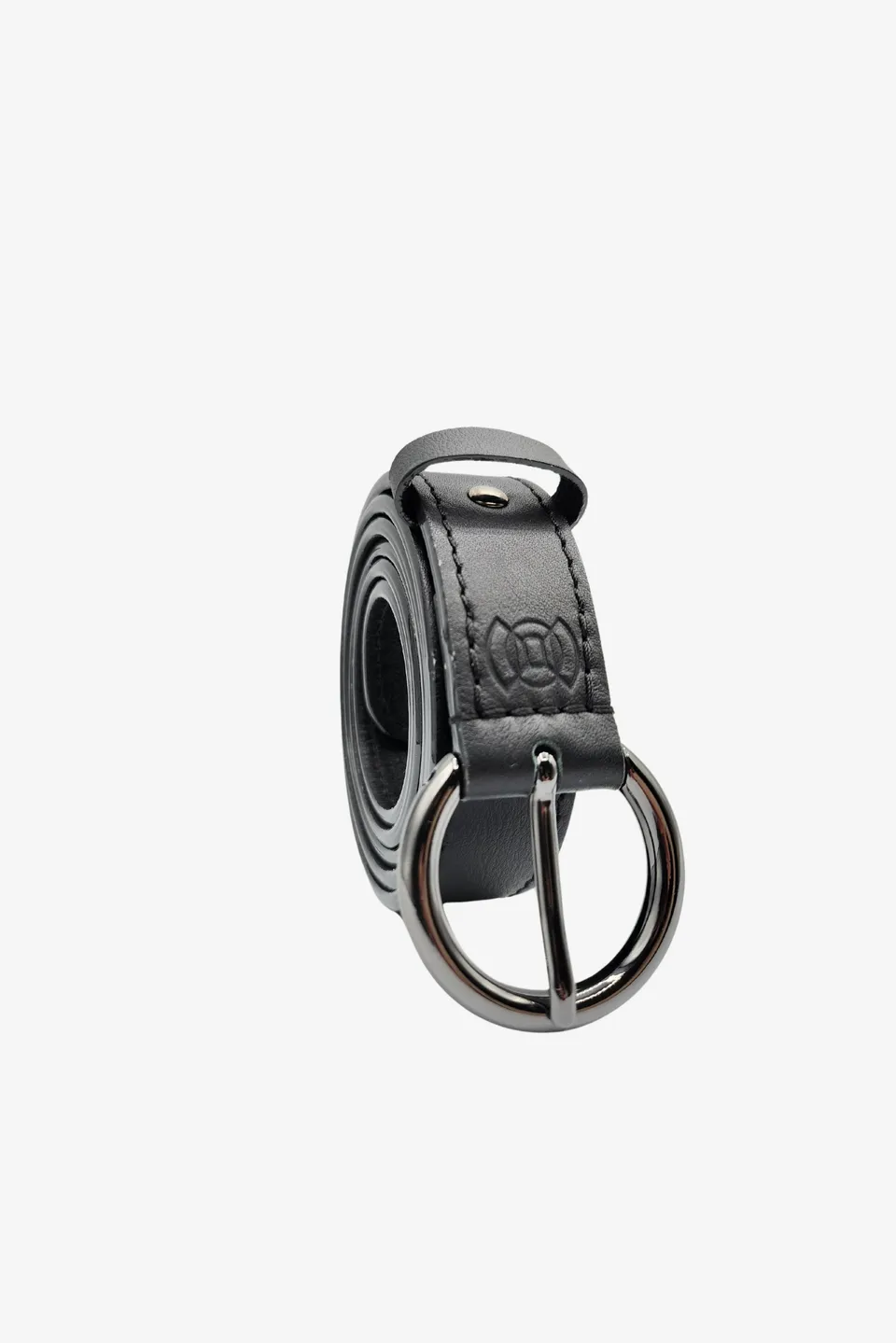 Nodie's Esmée ceinture cuir noir lisse taille 2