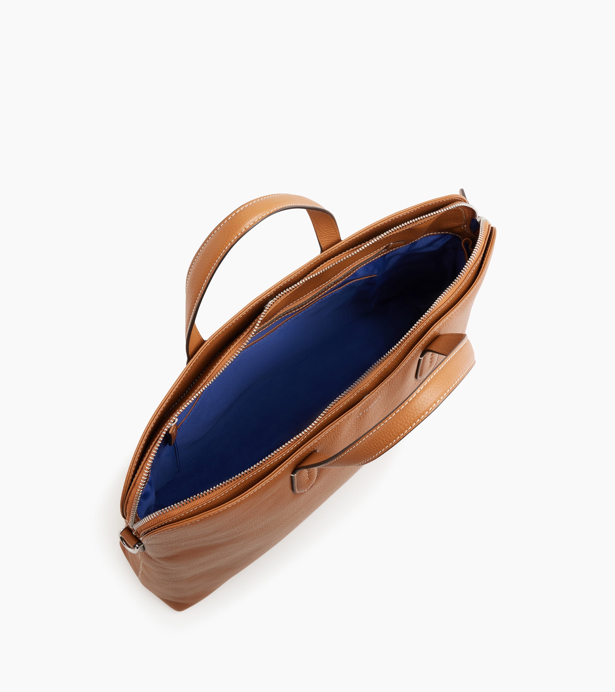Le Tanneur Sophie porte-documents cuir 15" Brown Tan