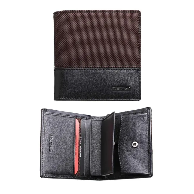 MAC ALYSTER Reporter porte-monnaie cartes marron