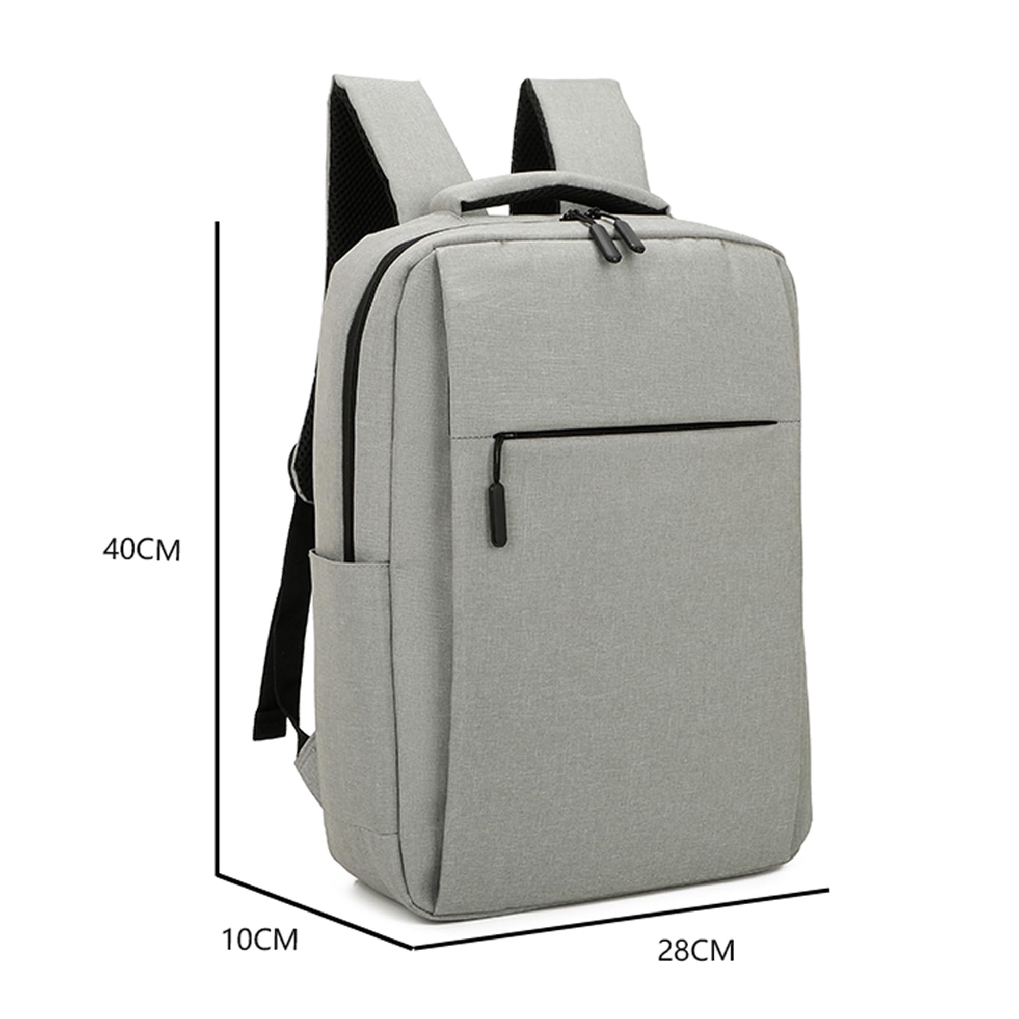 Gallantry Sacs Porté Épaule Dos Ordinateur 15 Pouces Gris