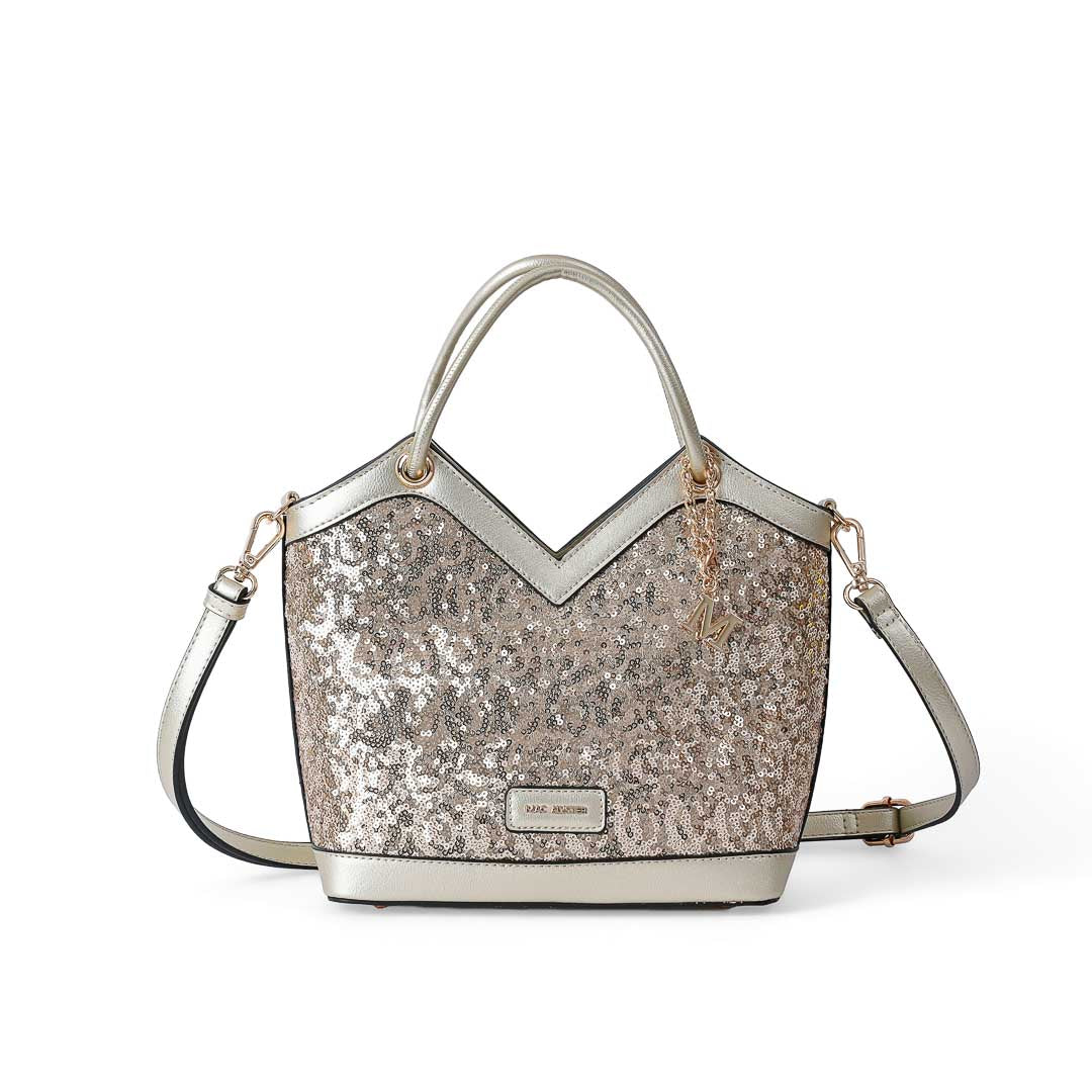 MAC ALYSTER SAINT-RAPHAEL SEQUIN Sac seau rose