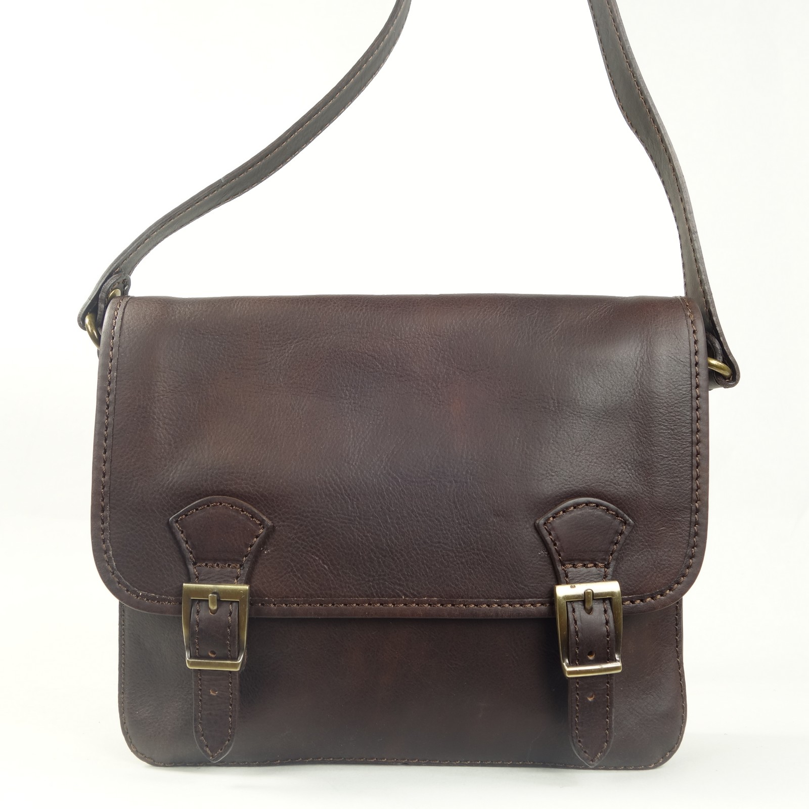 Collection Esprit Cuir Otello sacoche marron cuir vintage