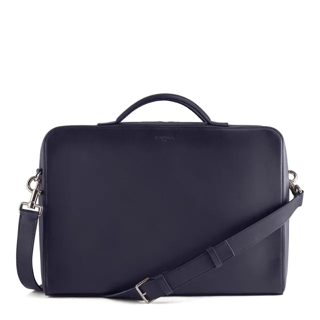 Le Tanneur Albert porte-documents cuir 14 pouces 38 cm