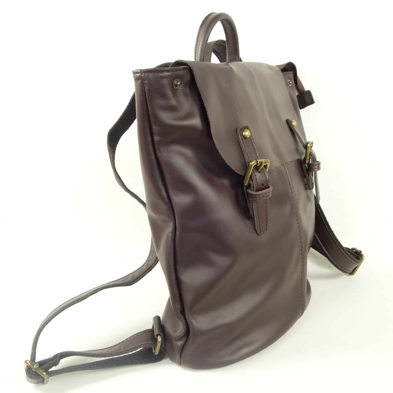 Collection Esprit Cuir Summer sac à dos cuir brun femme