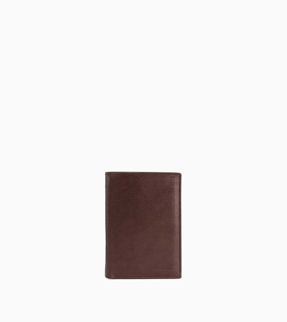 Le Tanneur Gary grand portefeuille cuir huilé marron