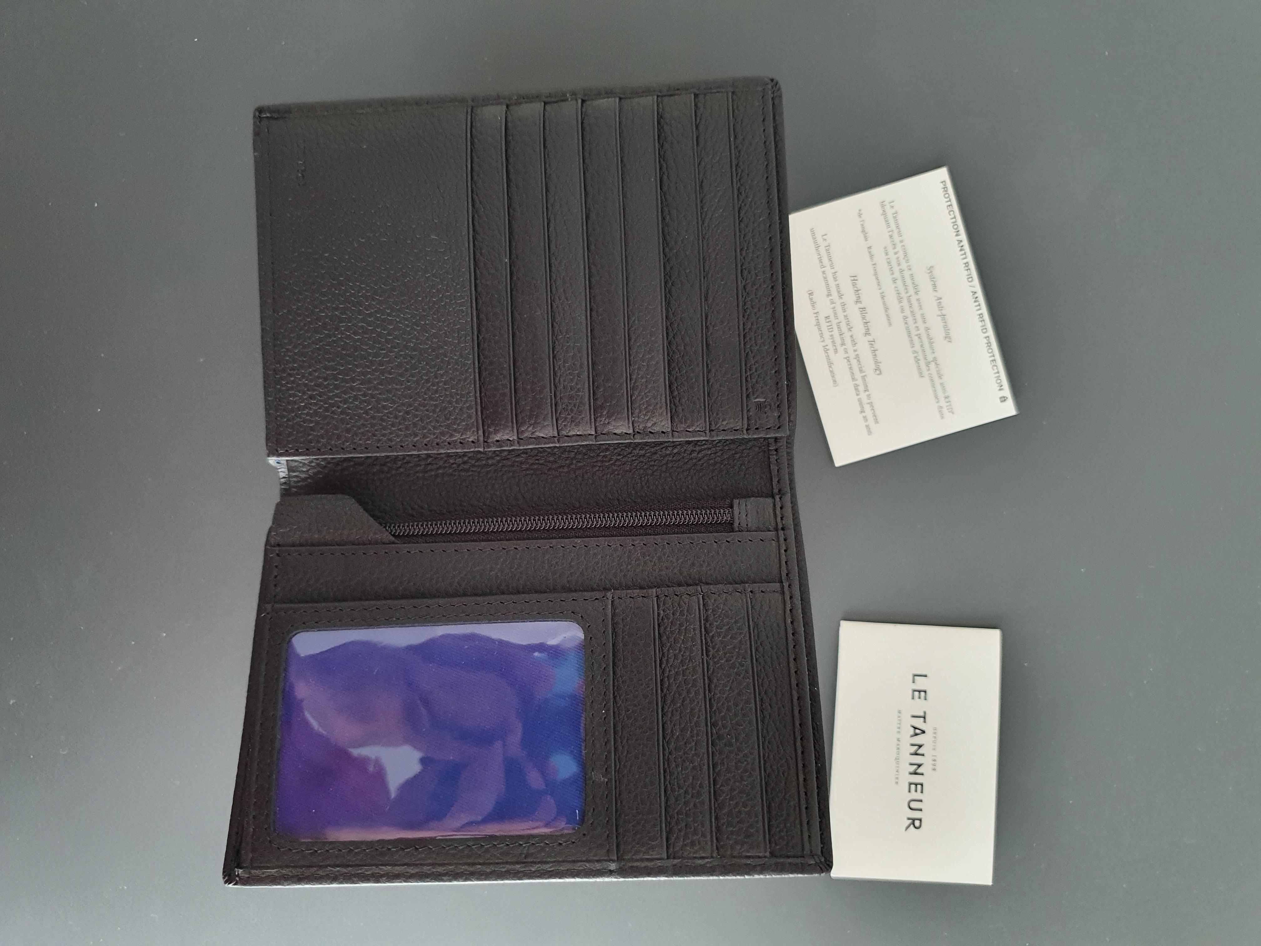 Le Tanneur Charles Portefeuille Cuir Vachette Homme