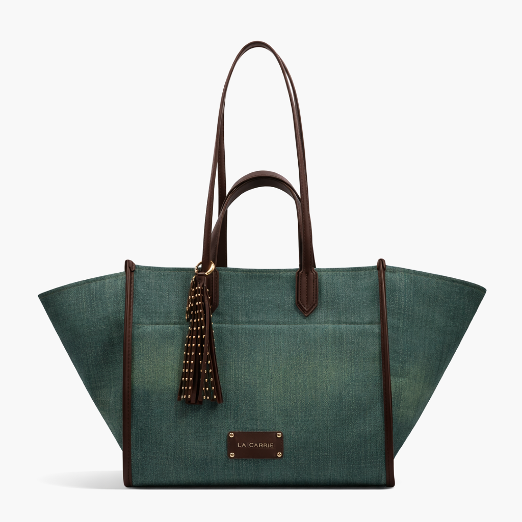 La Carrie VD sac shopping tea canvas édition 32x26x20cm