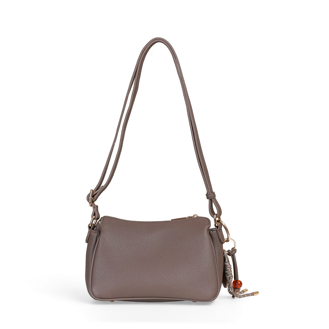 Mac Alyster Harmonia sac trotteur femme beige moumoute