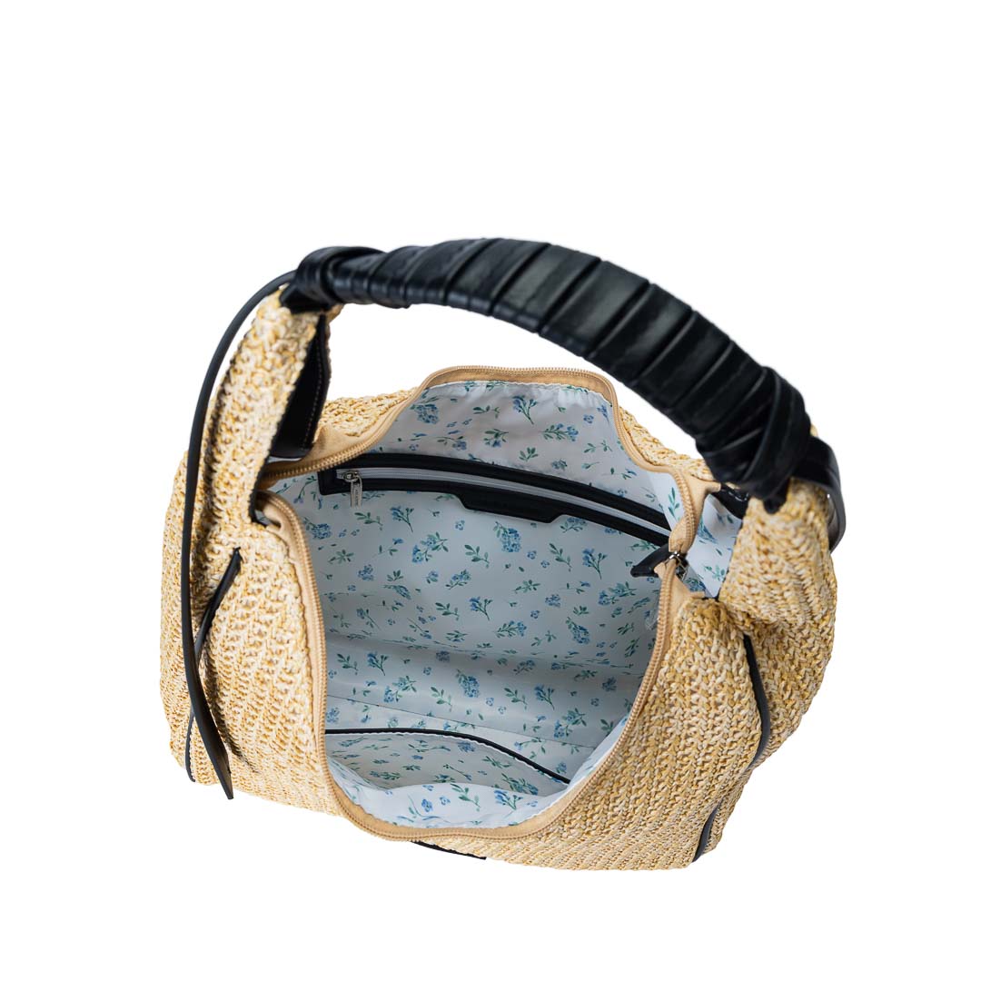 MAC ALYSTER SAINT-MALO Sac hobo Léopard souple épaule
