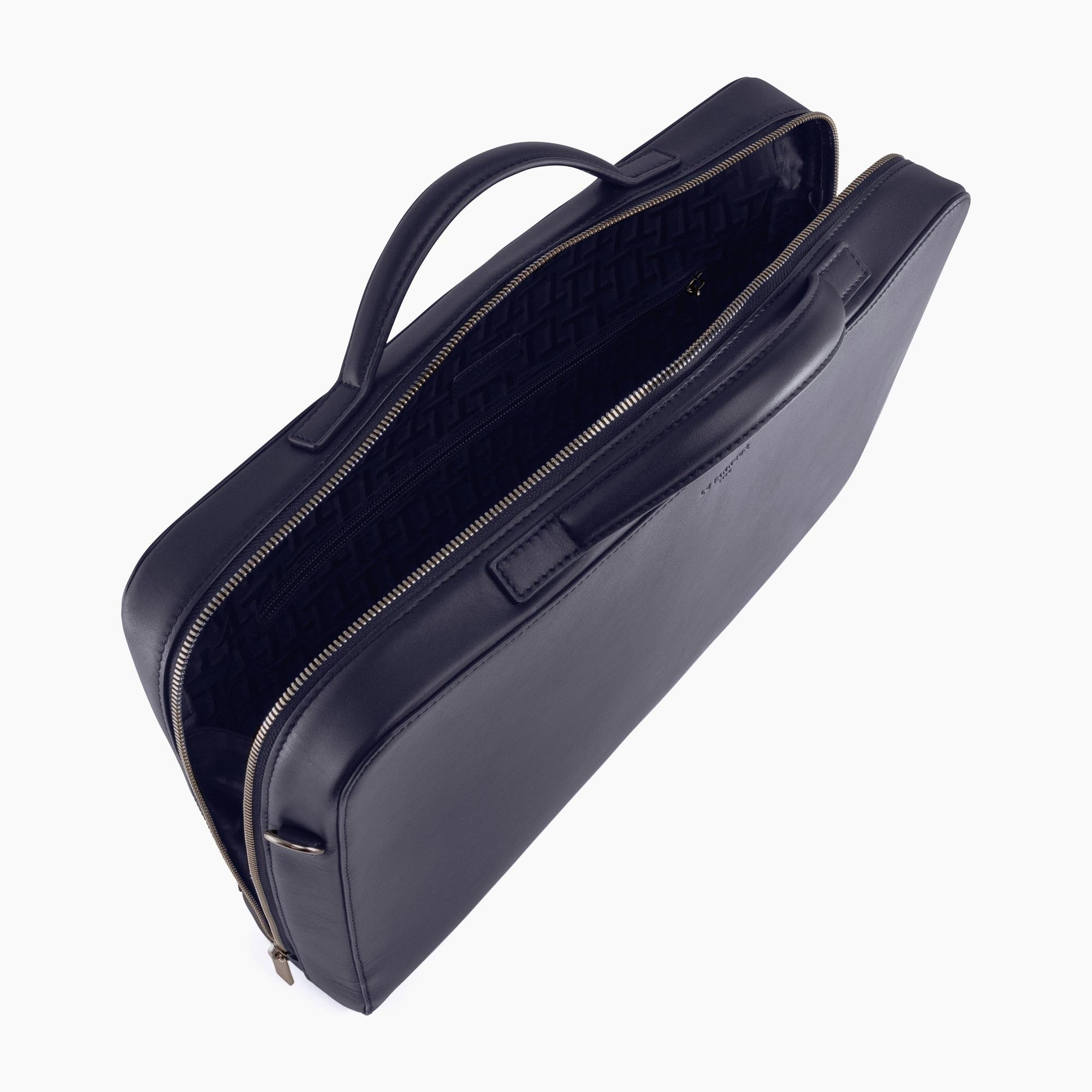 Le Tanneur Albert porte-documents cuir 14 pouces 38 cm