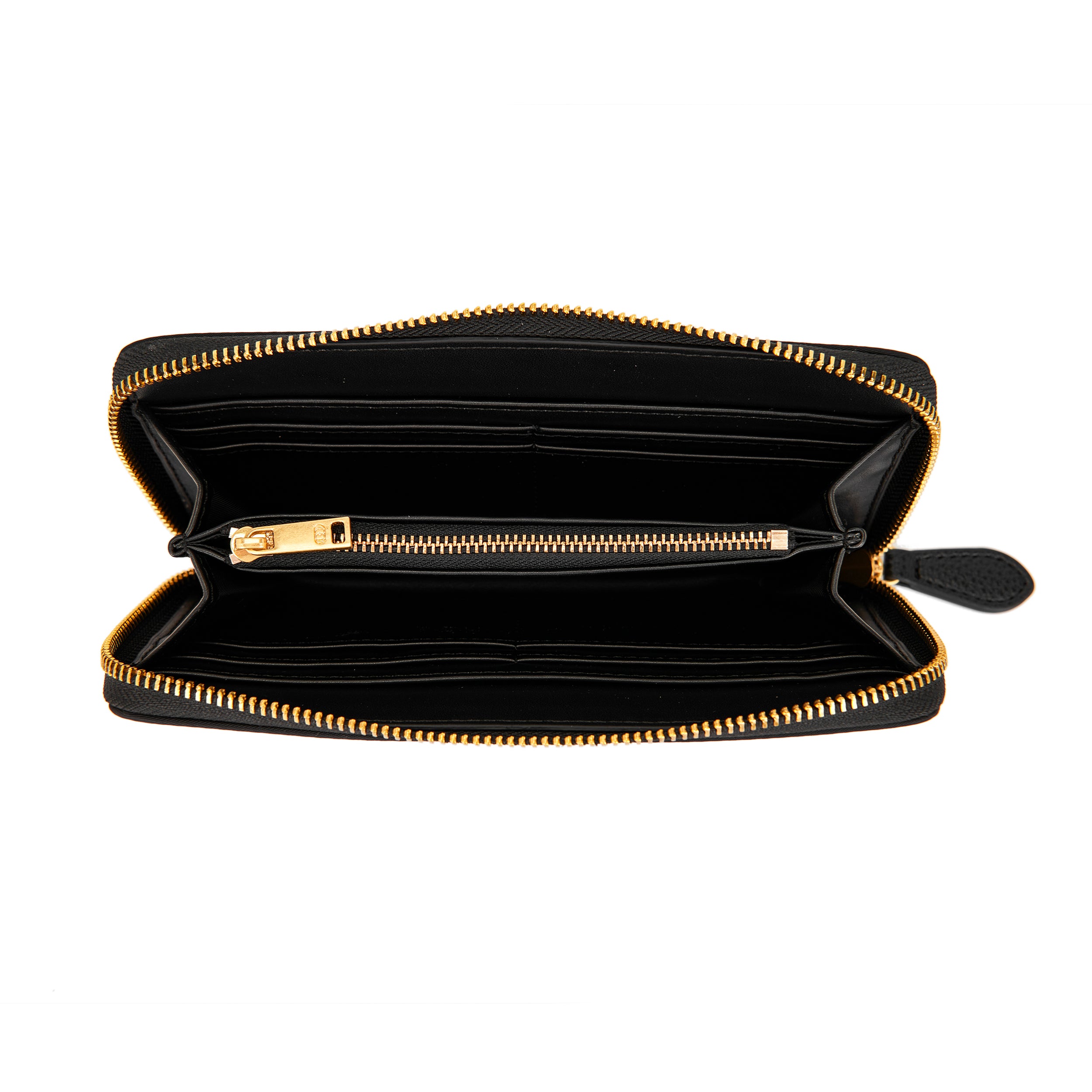 La Carrie Portafoglio Wallet portefeuille nylon noir zip