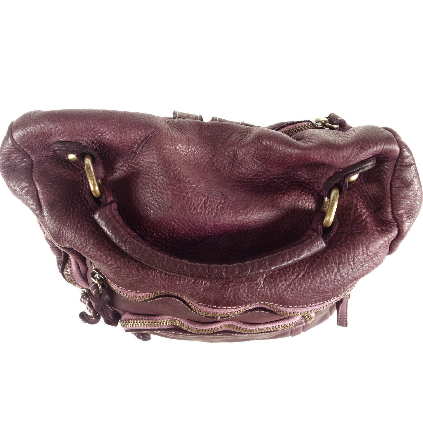 Collection Esprit Cuir Sac à dos Milo sac à dos cuir bordeaux