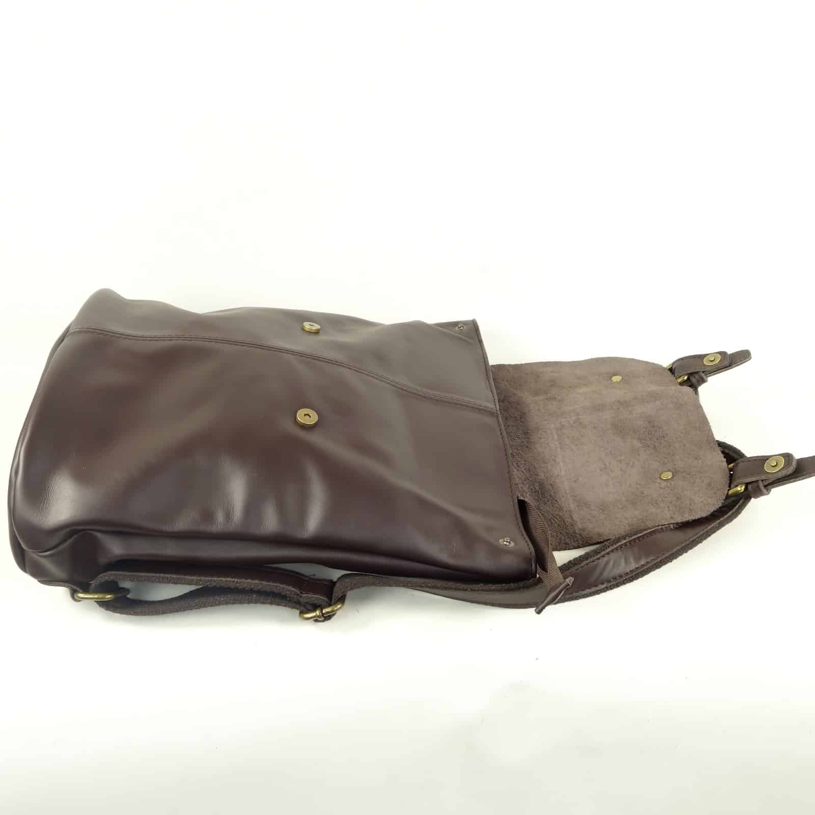 Collection Esprit Cuir Summer sac à dos cuir brun femme