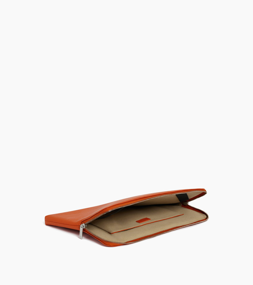 Le Tanneur pochette ordinateur 14 pouces cuir grainé
