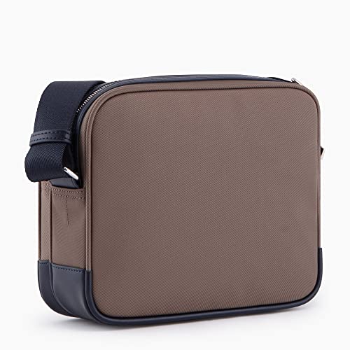 Le Tanneur Gaspard sac bandoulière toile cuir 23 cm