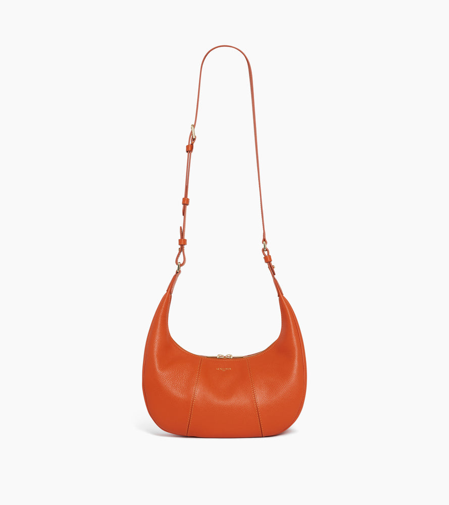 Le Tanneur Juliette sac hobo cuir grainé petit