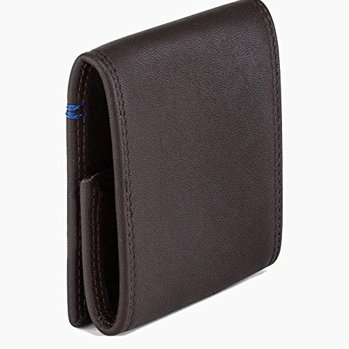 Le Tanneur Porte-monnaie boîte cuir lisse 7 cm