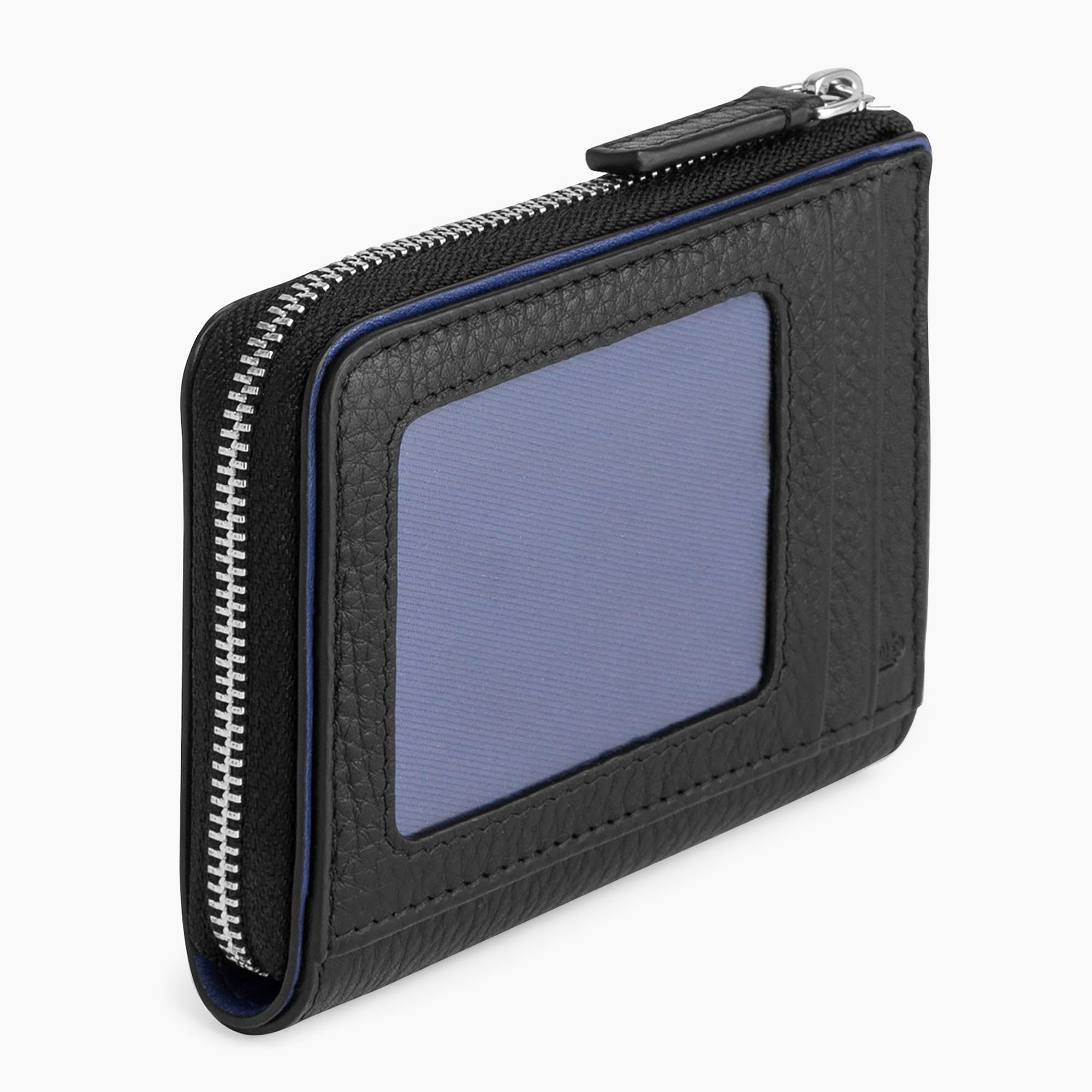 Le Tanneur Augustin porte monnaie cuir homme zippé anti-RFID