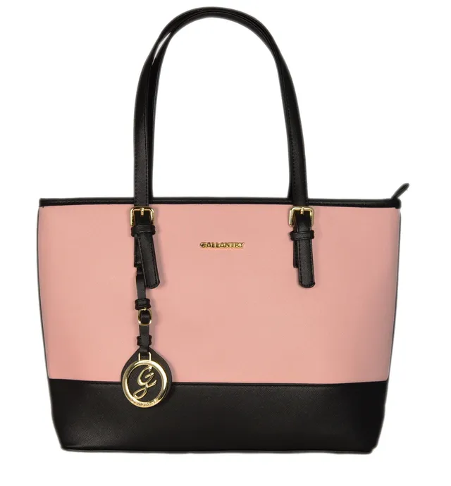Gallantry Sacs Cabas tote bag rose horizontal fille