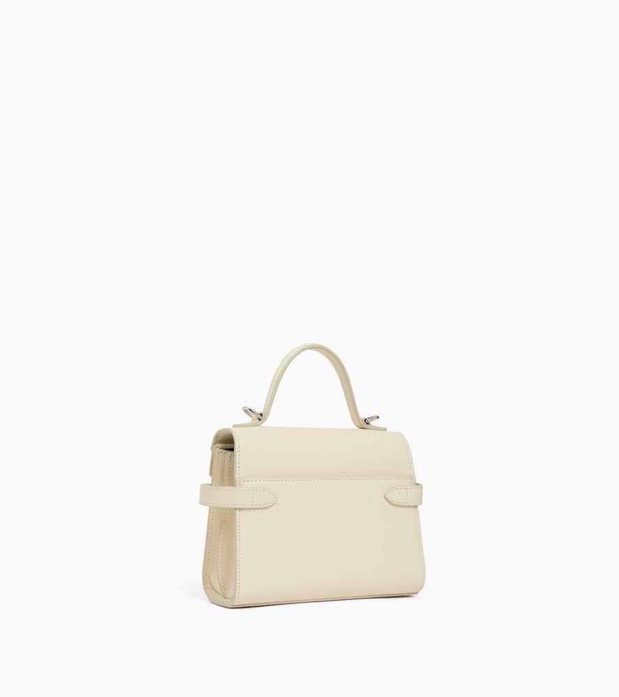 Le Tanneur Emilie petit sac à main cuir fleur de sel