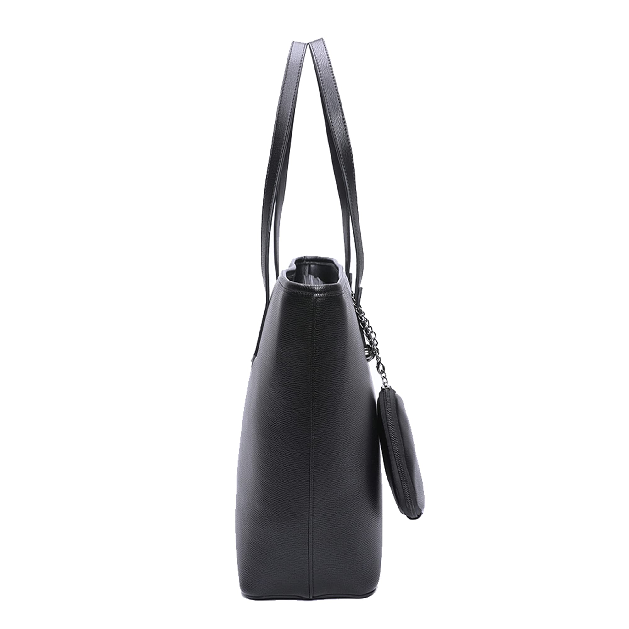 Gallantry Cabas Tote Bag grand sac Noir A4 PC 15,6" multipoches