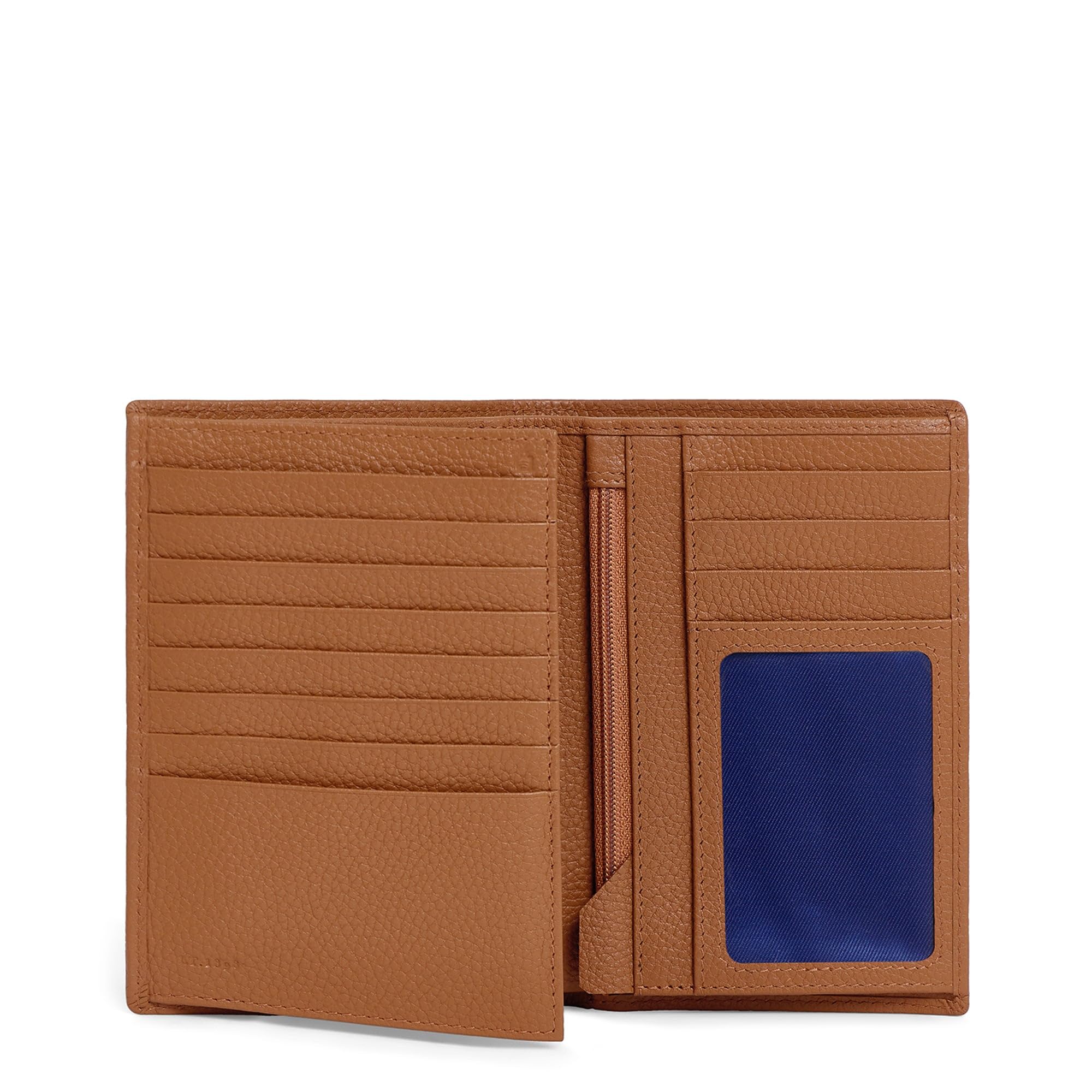 Le Tanneur Charles portefeuille vertical cuir anti-RFID 11 cartes