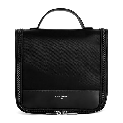 Le Tanneur Gaspard trousse de toilette toile homme crochet