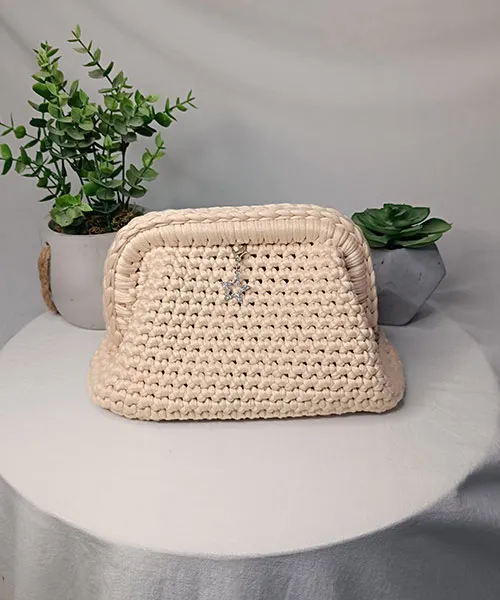 Takiri Mona TK1039 sac à main beige recyclé