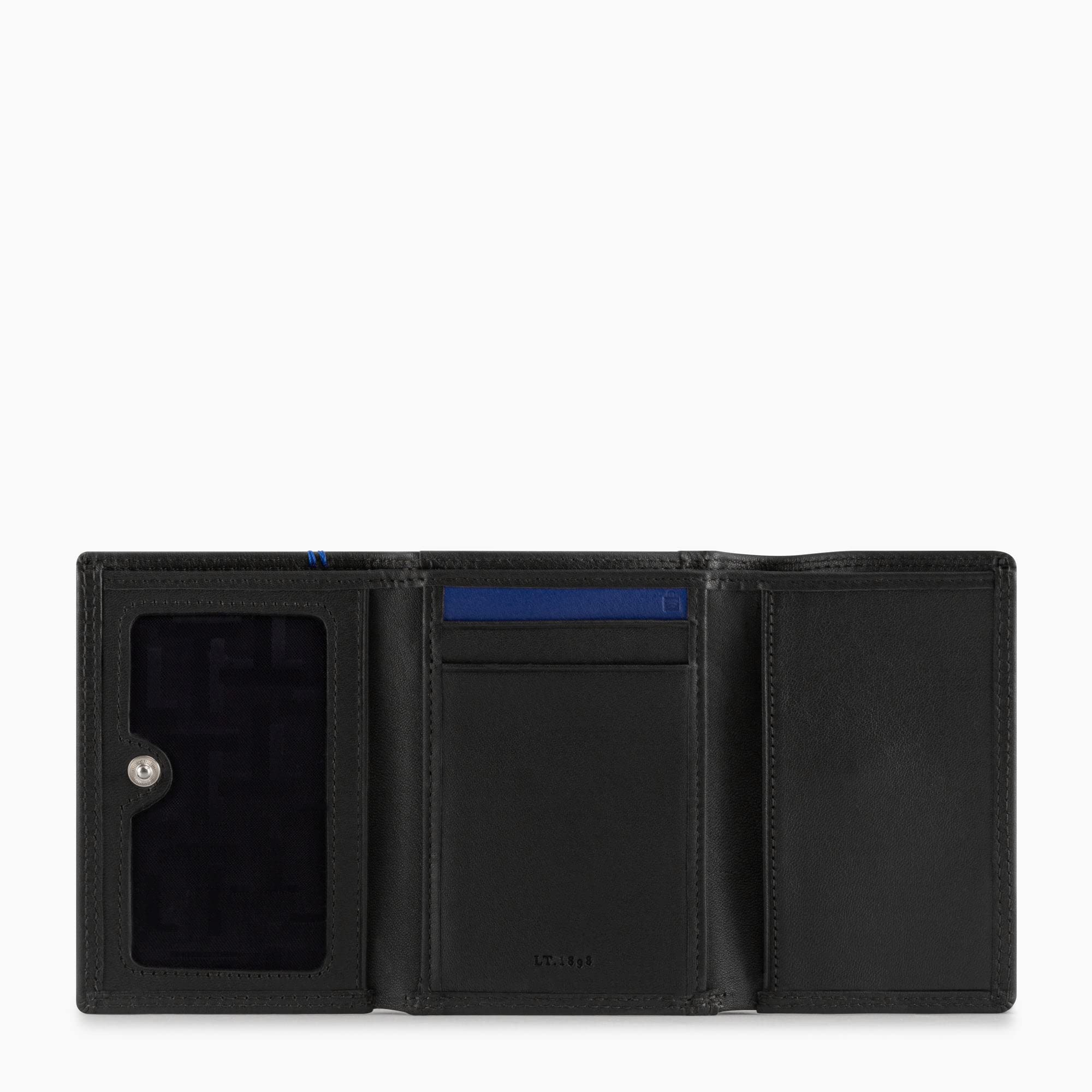 Le Tanneur porte-monnaie cuir lisse homme 11x8 cm