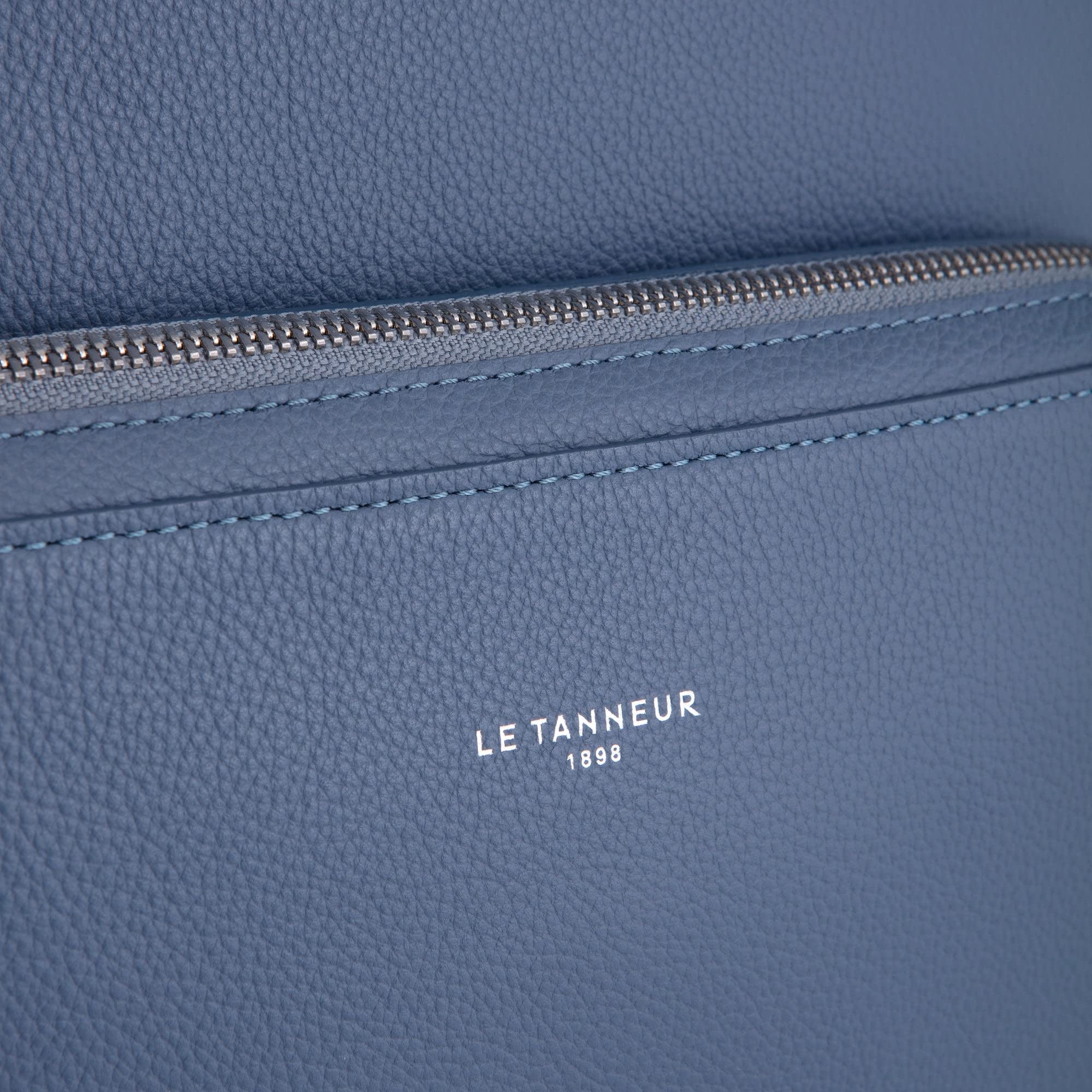 Le Tanneur Emile Sac à dos cuir grainé 14 pouces