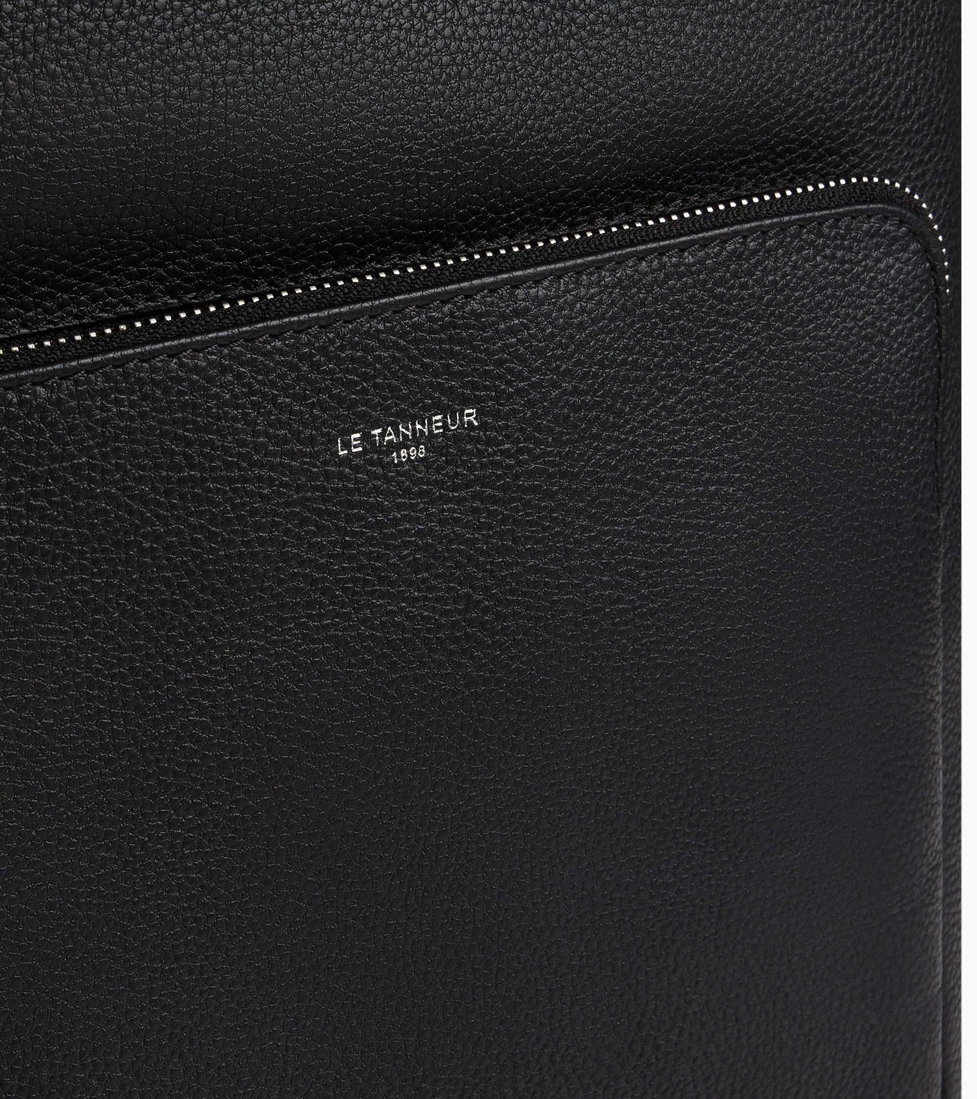 Le Tanneur Sophie sac à dos business cuir grainé noir