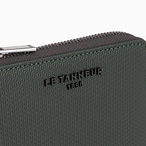 Le Tanneur Émile porte-monnaie cuir zippé anti-RFID
