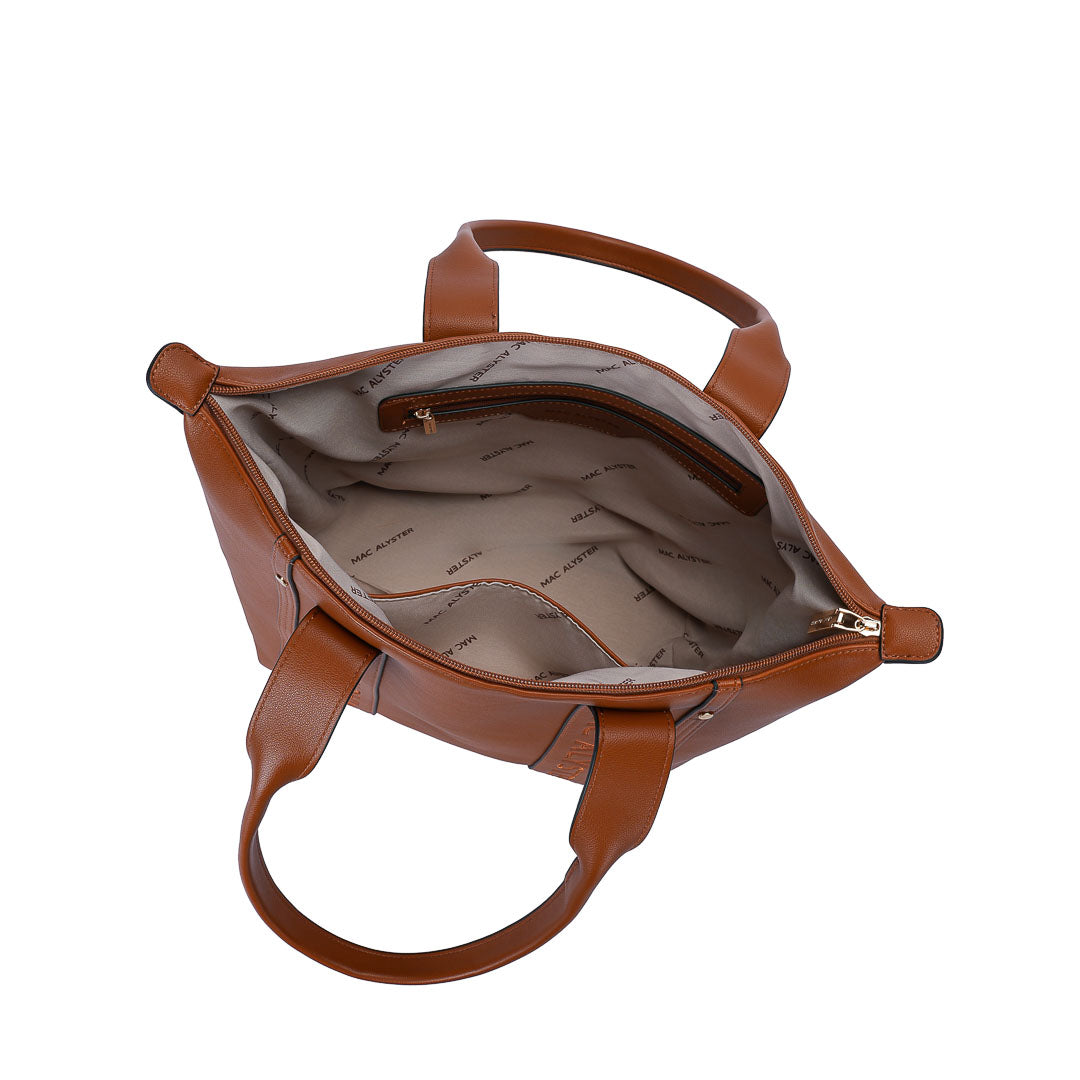 Mac Alyster Abrielle Basic sac cabas synthétique noir A4