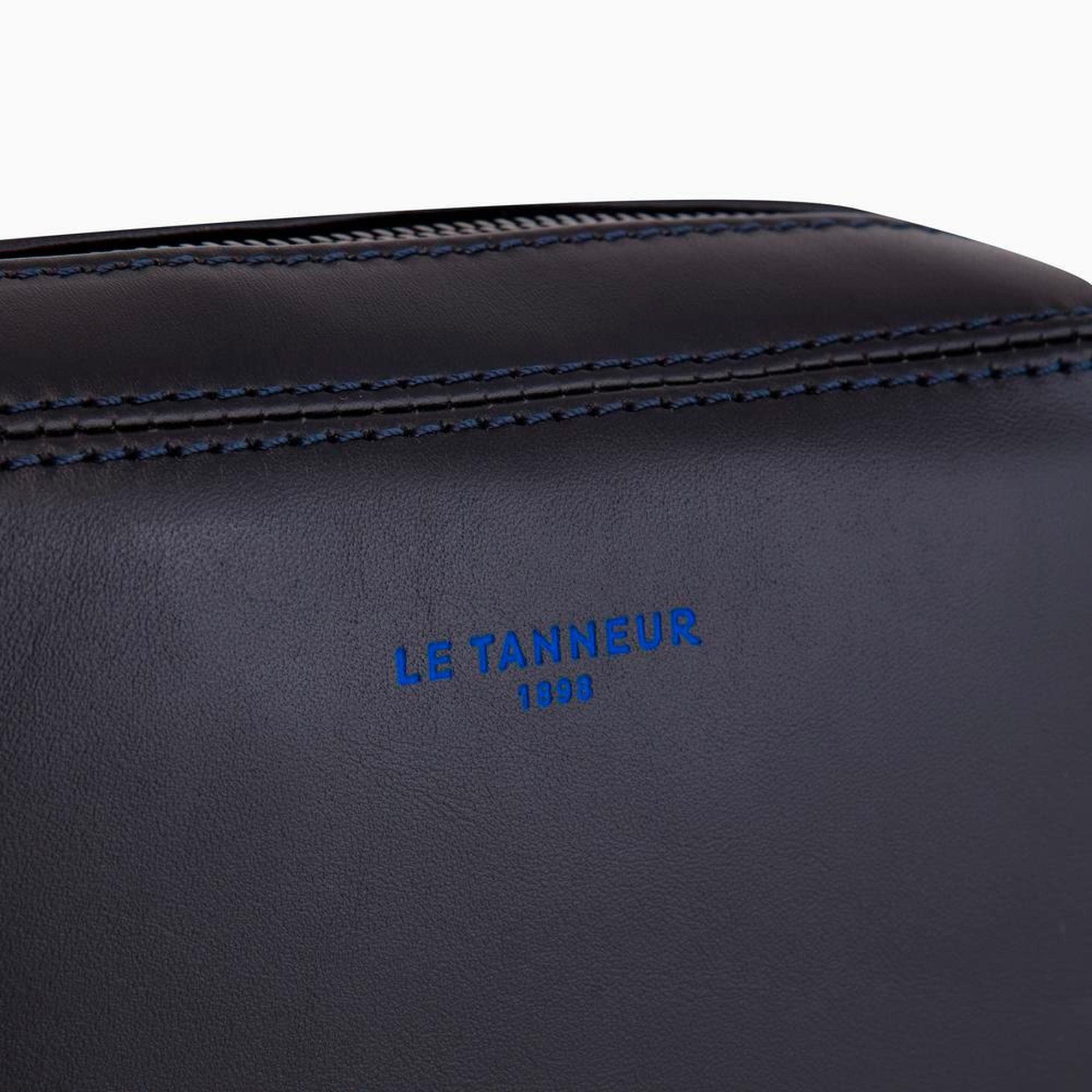 Le Tanneur Martin sacoche cuir lisse moyen