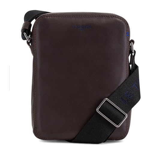 Le Tanneur Martin sacoche cuir lisse homme 16x21 cm
