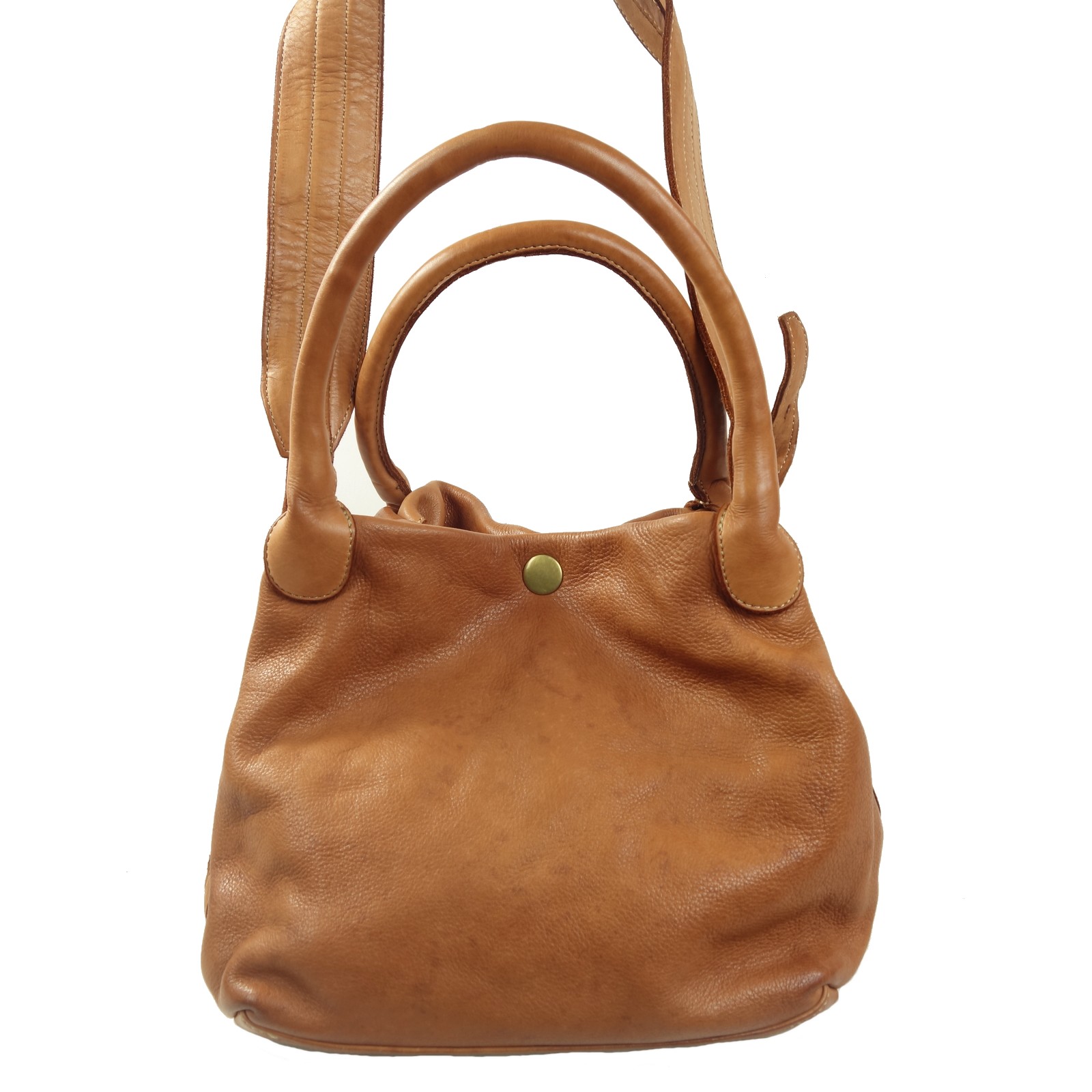 Collection Esprit Cuir Mina sac main camel cuir